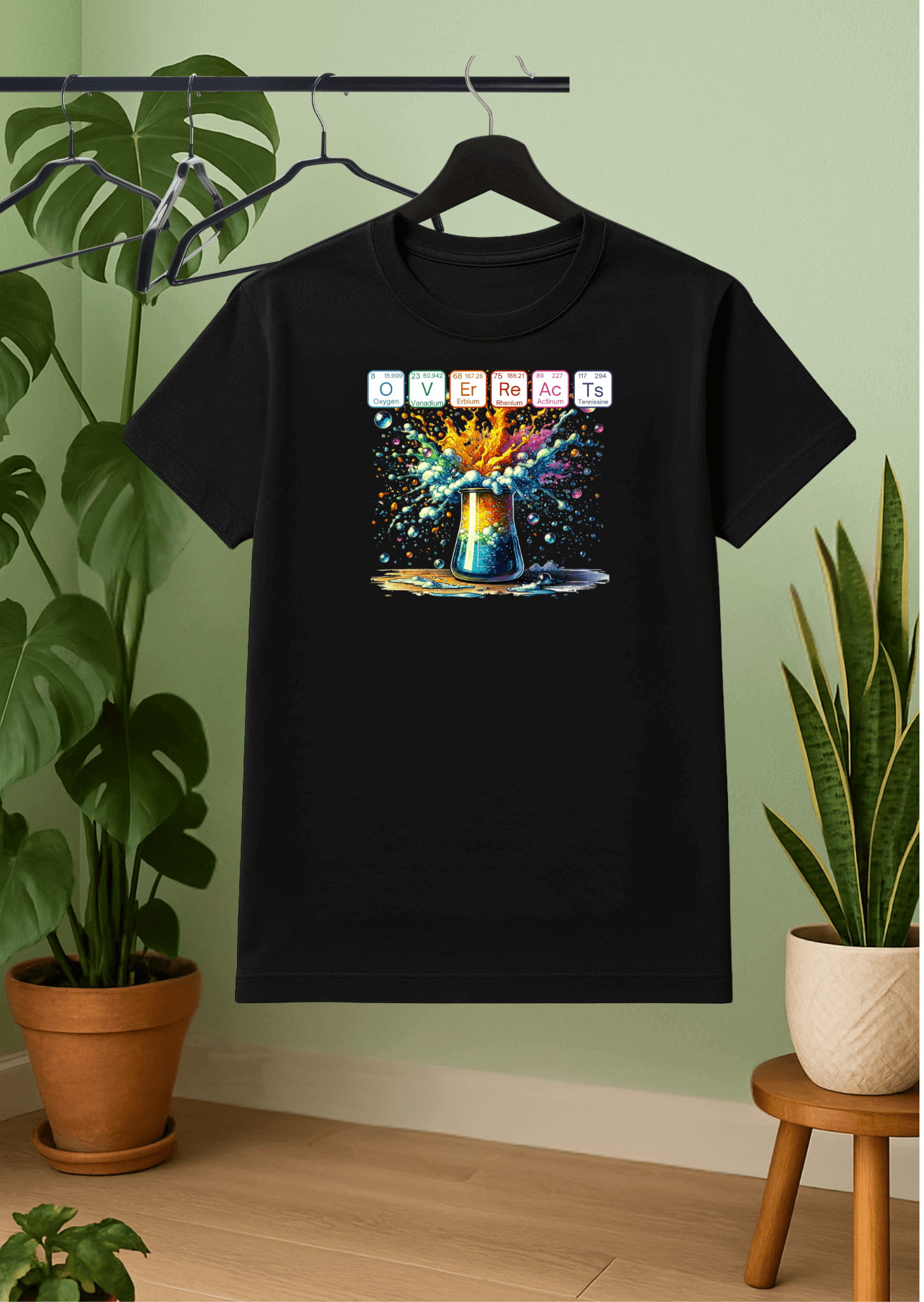 Teen t-shirt mockup