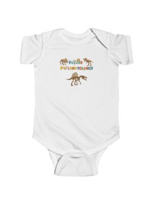 Future Paleontologist Infant Bodysuit | Dinosaur Fossil Baby Onesie | STEM Baby Gift | Science-Themed Baby Shower Outfit