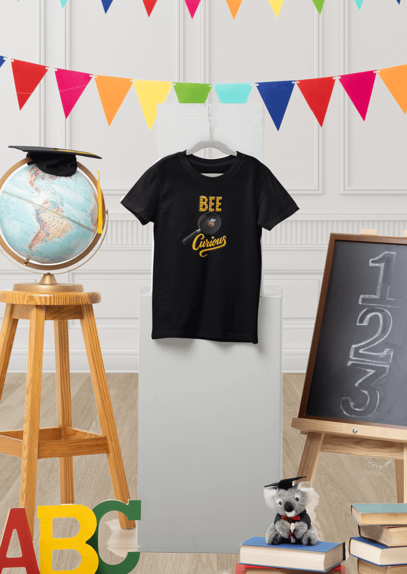 Kids t-shirt mockup