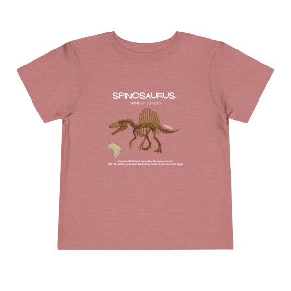 Spinosaurus Fossil Fun Toddler T-Shirt | Dinosaur Paleontology Tee for Kids | STEM Learning Shirt - Image 5