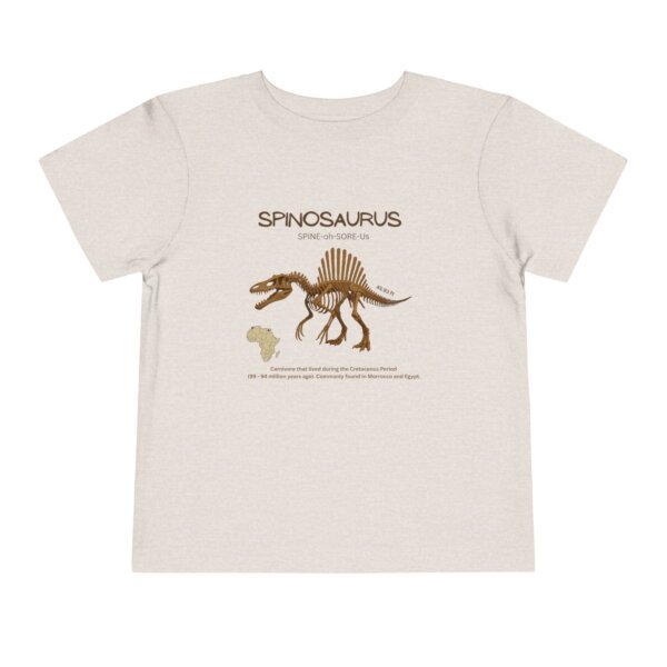 Spinosaurus Fossil Fun Toddler T-Shirt | Dinosaur Paleontology Tee for Kids | STEM Learning Shirt - Image 17