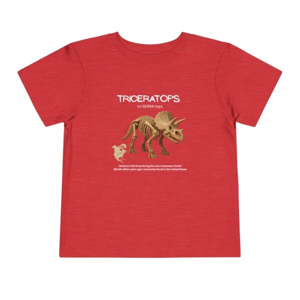 Triceratops Fossil Fun Toddler T-Shirt | Dinosaur Paleontology Tee for Kids | STEM Learning Shirt - Image 61