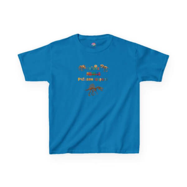 Future Paleontologist Kids T-Shirt | Funny STEM Tee with Strikethrough Princess Design | Heavy Cotton Science Shirt - Image 41