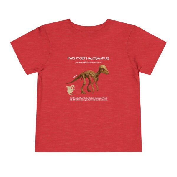 Pachycephalosaurus Fossil Fun Toddler T-Shirt | Dinosaur Paleontology Tee for Kids | STEM Learning Shirt - Image 61