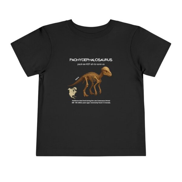 Pachycephalosaurus Fossil Fun Toddler T-Shirt | Dinosaur Paleontology Tee for Kids | STEM Learning Shirt - Image 9