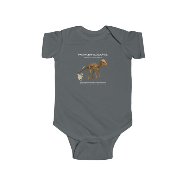 Pachycephalosaurus Paleontologist Infant Bodysuit | Funny STEM Baby Outfit for Girls | Science Baby Shower Gift - Image 7