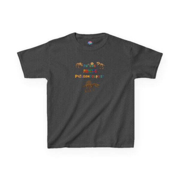Future Paleontologist Kids T-Shirt | Funny STEM Tee with Strikethrough Princess Design | Heavy Cotton Science Shirt - Image 33