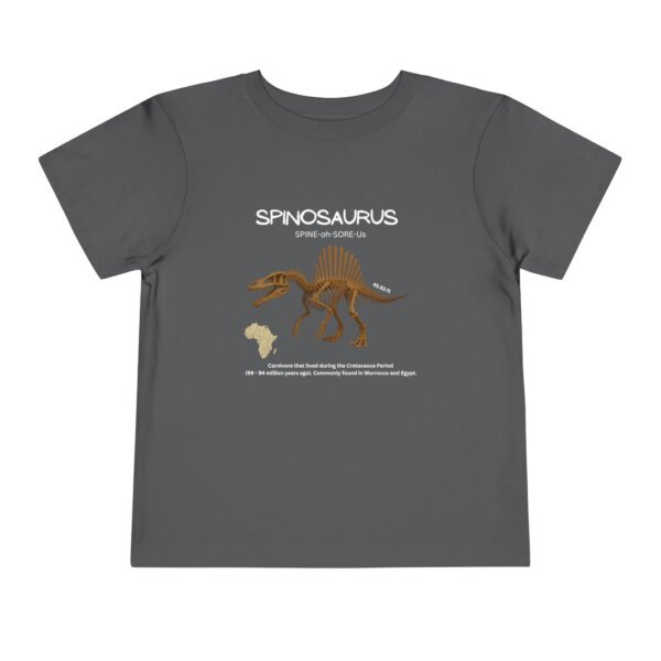 Spinosaurus Fossil Fun Toddler T-Shirt | Dinosaur Paleontology Tee for Kids | STEM Learning Shirt - Image 45