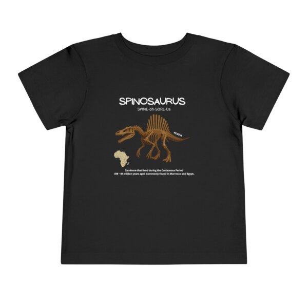 Spinosaurus Fossil Fun Toddler T-Shirt | Dinosaur Paleontology Tee for Kids | STEM Learning Shirt - Image 9