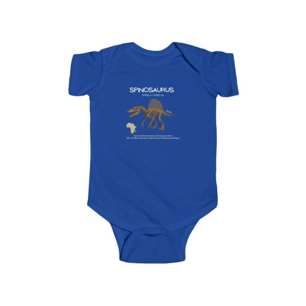 Spinosaurus Infant Bodysuit | Cute Dinosaur Baby Outfit | Paleontology-Inspired Baby Shower Gift - Image 8