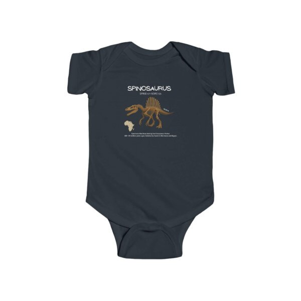Spinosaurus Infant Bodysuit | Cute Dinosaur Baby Outfit | Paleontology-Inspired Baby Shower Gift - Image 9