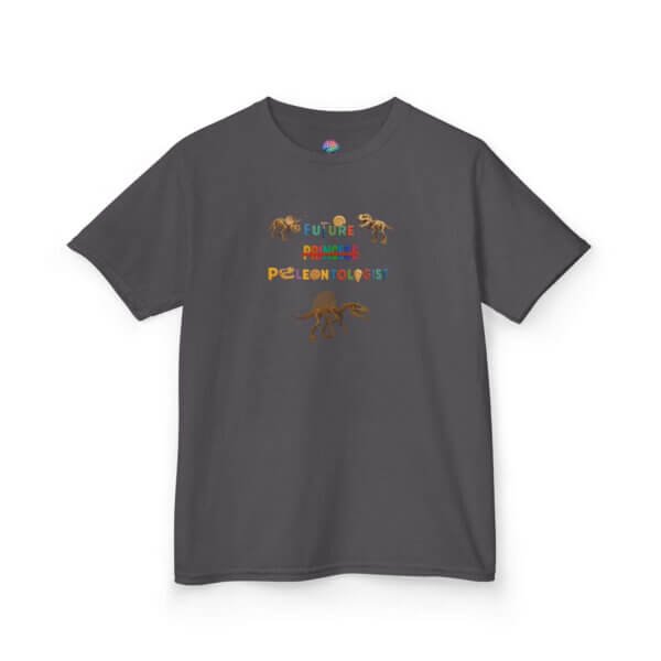 Future Paleontologist Kids T-Shirt | Funny STEM Tee with Strikethrough Princess Design | Heavy Cotton Science Shirt - Image 47