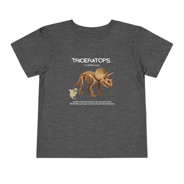 Triceratops Fossil Fun Toddler T-Shirt | Dinosaur Paleontology Tee for Kids | STEM Learning Shirt - Image 53