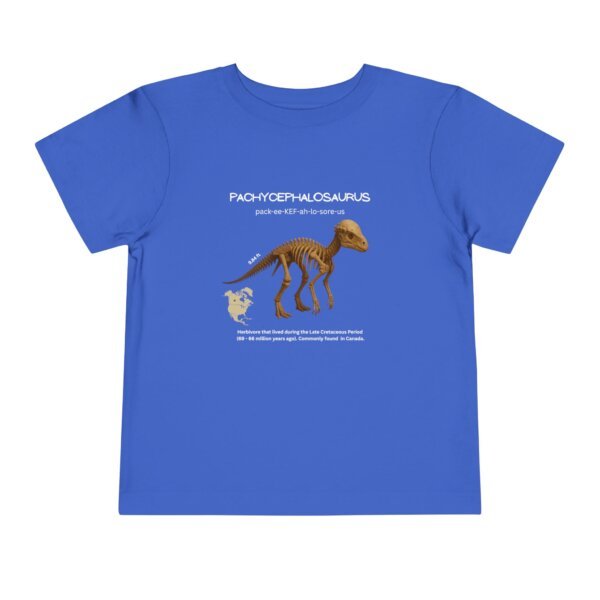 Pachycephalosaurus Fossil Fun Toddler T-Shirt | Dinosaur Paleontology Tee for Kids | STEM Learning Shirt - Image 41