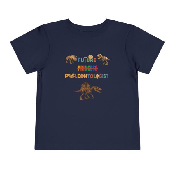 Future Princess (Strikethrough) Paleontologist Toddler T-Shirt | Dinosaur Fossil Science Shirt | Cute STEM Gift for Kids | Paleontology Tee - Image 29