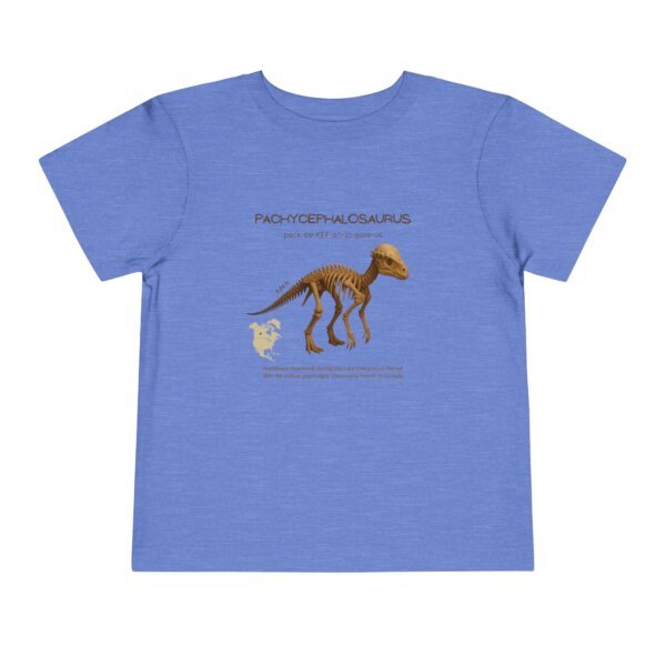Pachycephalosaurus Fossil Fun Toddler T-Shirt | Dinosaur Paleontology Tee for Kids | STEM Learning Shirt - Image 37