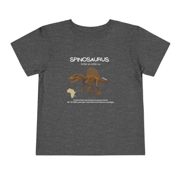 Spinosaurus Fossil Fun Toddler T-Shirt | Dinosaur Paleontology Tee for Kids | STEM Learning Shirt - Image 53