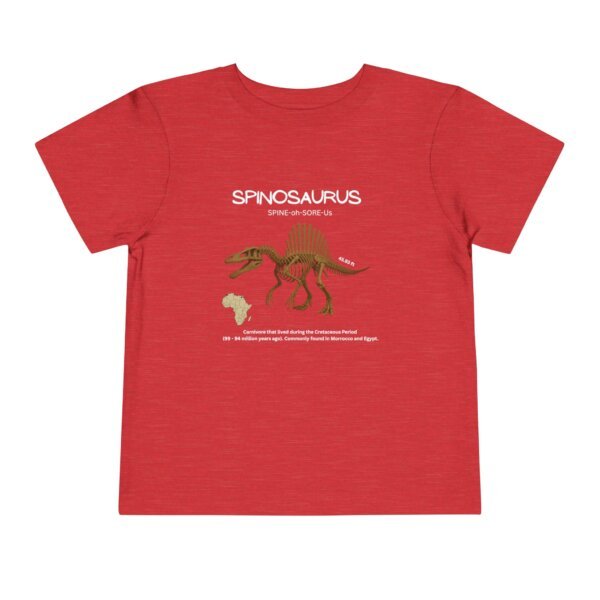 Spinosaurus Fossil Fun Toddler T-Shirt | Dinosaur Paleontology Tee for Kids | STEM Learning Shirt - Image 61