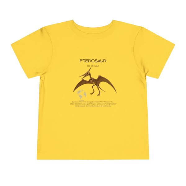 Pterosaur Fossil Fun Toddler T-Shirt | Dinosaur Paleontology Tee for Kids | STEM Learning Shirt - Image 21