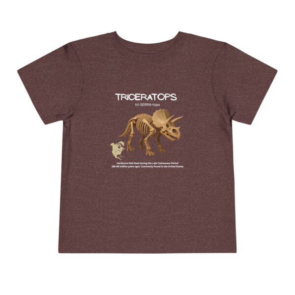 Triceratops Fossil Fun Toddler T-Shirt | Dinosaur Paleontology Tee for Kids | STEM Learning Shirt - Image 65