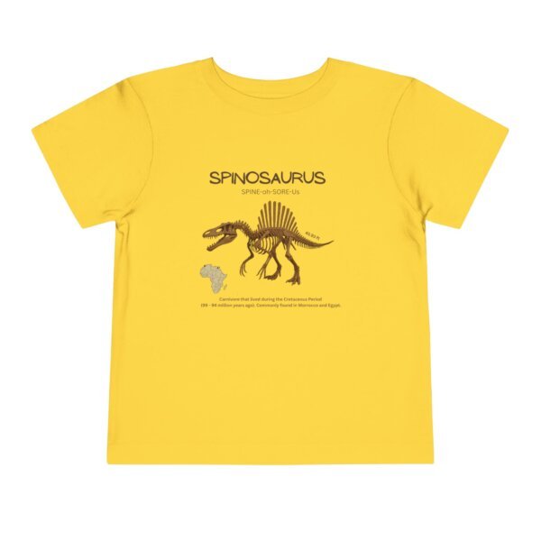 Spinosaurus Fossil Fun Toddler T-Shirt | Dinosaur Paleontology Tee for Kids | STEM Learning Shirt - Image 21