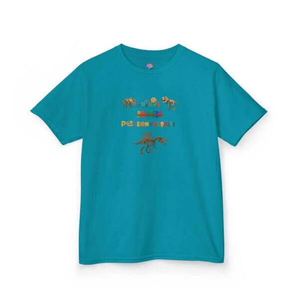 Future Paleontologist Kids T-Shirt | Funny STEM Tee with Strikethrough Princess Design | Heavy Cotton Science Shirt - Image 39