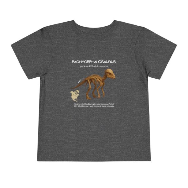 Pachycephalosaurus Fossil Fun Toddler T-Shirt | Dinosaur Paleontology Tee for Kids | STEM Learning Shirt - Image 53