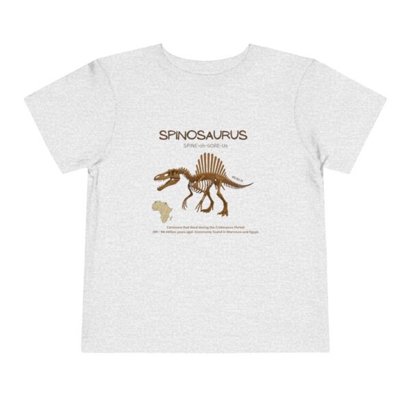 Spinosaurus Fossil Fun Toddler T-Shirt | Dinosaur Paleontology Tee for Kids | STEM Learning Shirt - Image 33