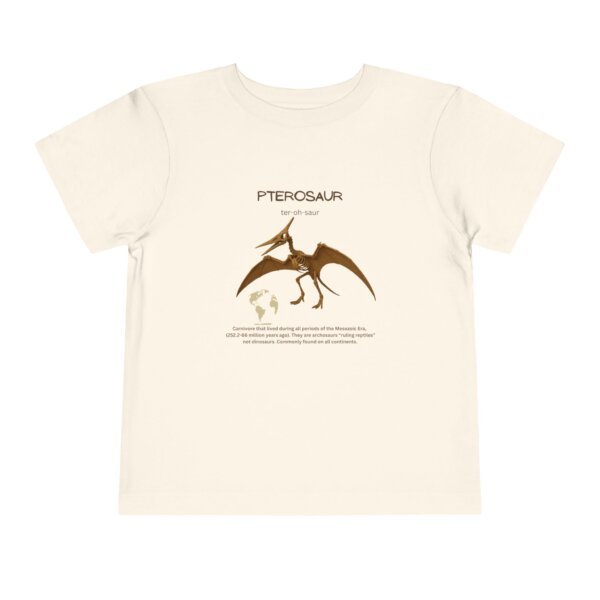 Pterosaur Fossil Fun Toddler T-Shirt | Dinosaur Paleontology Tee for Kids | STEM Learning Shirt - Image 13