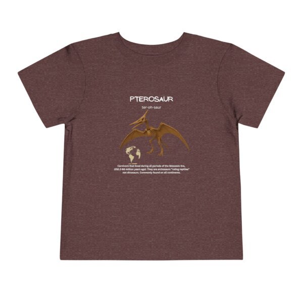 Pterosaur Fossil Fun Toddler T-Shirt | Dinosaur Paleontology Tee for Kids | STEM Learning Shirt - Image 65