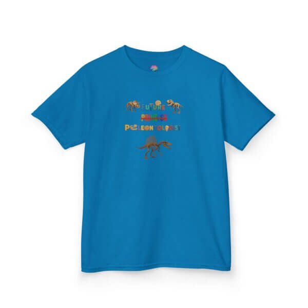 Future Paleontologist Kids T-Shirt | Funny STEM Tee with Strikethrough Princess Design | Heavy Cotton Science Shirt - Image 43