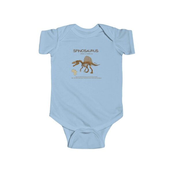 Spinosaurus Infant Bodysuit | Cute Dinosaur Baby Outfit | Paleontology-Inspired Baby Shower Gift - Image 5