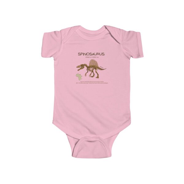 Spinosaurus Infant Bodysuit | Cute Dinosaur Baby Outfit | Paleontology-Inspired Baby Shower Gift - Image 11