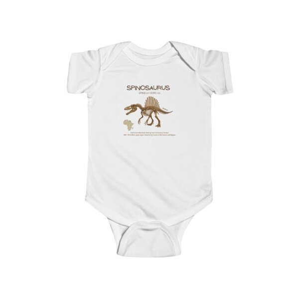 Spinosaurus Infant Bodysuit | Cute Dinosaur Baby Outfit | Paleontology-Inspired Baby Shower Gift