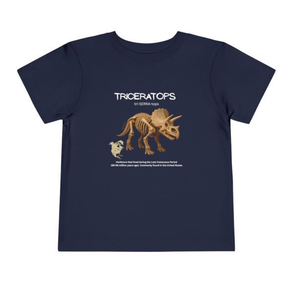 Triceratops Fossil Fun Toddler T-Shirt | Dinosaur Paleontology Tee for Kids | STEM Learning Shirt - Image 49