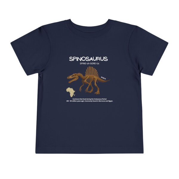Spinosaurus Fossil Fun Toddler T-Shirt | Dinosaur Paleontology Tee for Kids | STEM Learning Shirt - Image 49