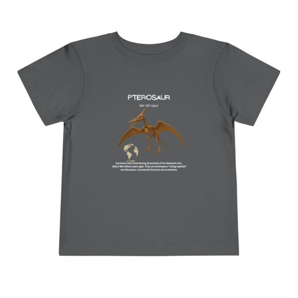 Pterosaur Fossil Fun Toddler T-Shirt | Dinosaur Paleontology Tee for Kids | STEM Learning Shirt - Image 45
