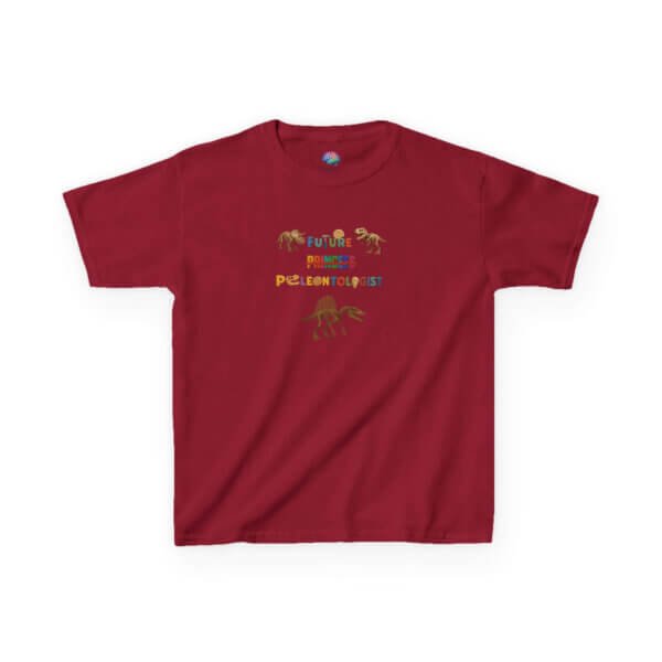 Future Paleontologist Kids T-Shirt | Funny STEM Tee with Strikethrough Princess Design | Heavy Cotton Science Shirt - Image 73