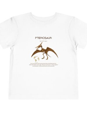 Pterosaur Fossil Fun Toddler T-Shirt | Dinosaur Paleontology Tee for Kids | STEM Learning Shirt