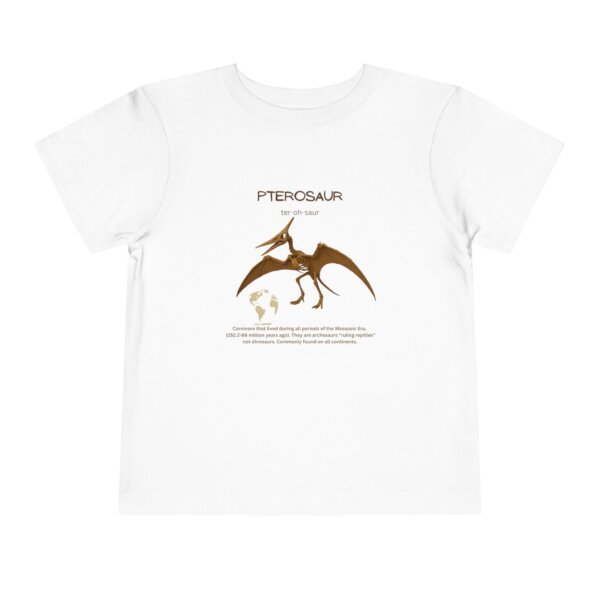 Pterosaur Fossil Fun Toddler T-Shirt | Dinosaur Paleontology Tee for Kids | STEM Learning Shirt