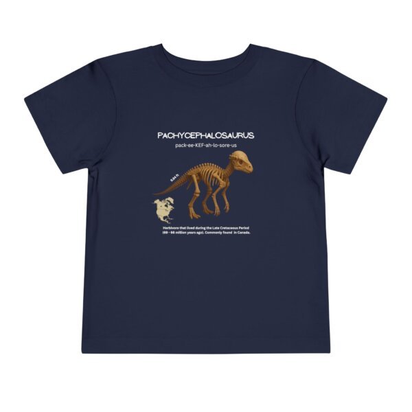 Pachycephalosaurus Fossil Fun Toddler T-Shirt | Dinosaur Paleontology Tee for Kids | STEM Learning Shirt - Image 49