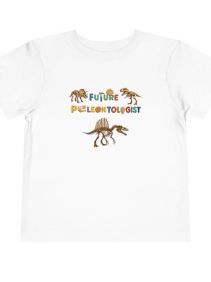 Future Paleontologist Toddler T-Shirt | Dinosaur Fossil Science Shirt | Cute STEM Gift for Kids | Paleontology Toddler Tee