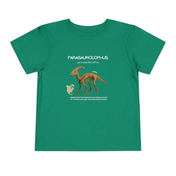 Parasaurolophus Fossil Fun Toddler T-Shirt | Dinosaur Paleontology Tee for Kids | STEM Learning Shirt - Image 29